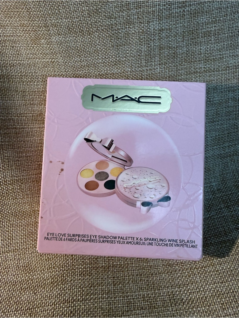 MAC Cosmetics Pink Eyeshadow Palette - Pastel & Gold Accents